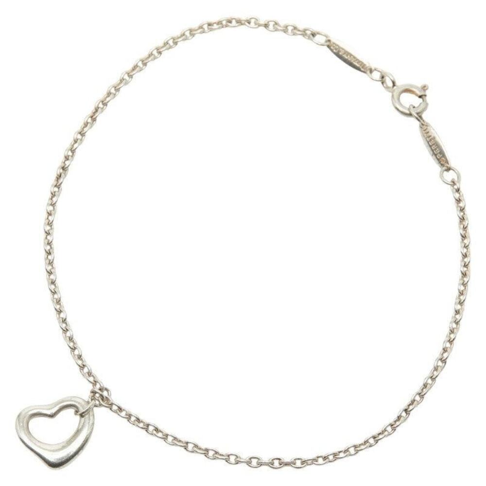 Tiffany & Co. Open Heart Bracelet Sterling Silver 925